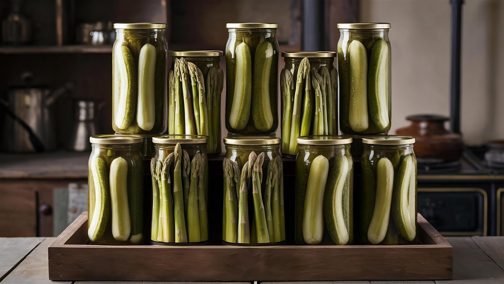 measured jars of infused oils on stainless shelf